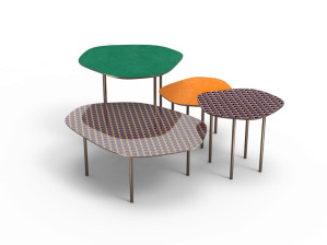 Металлический журнальный столик