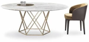 Marelli Круглый обеденный стол из мрамора Tatlin