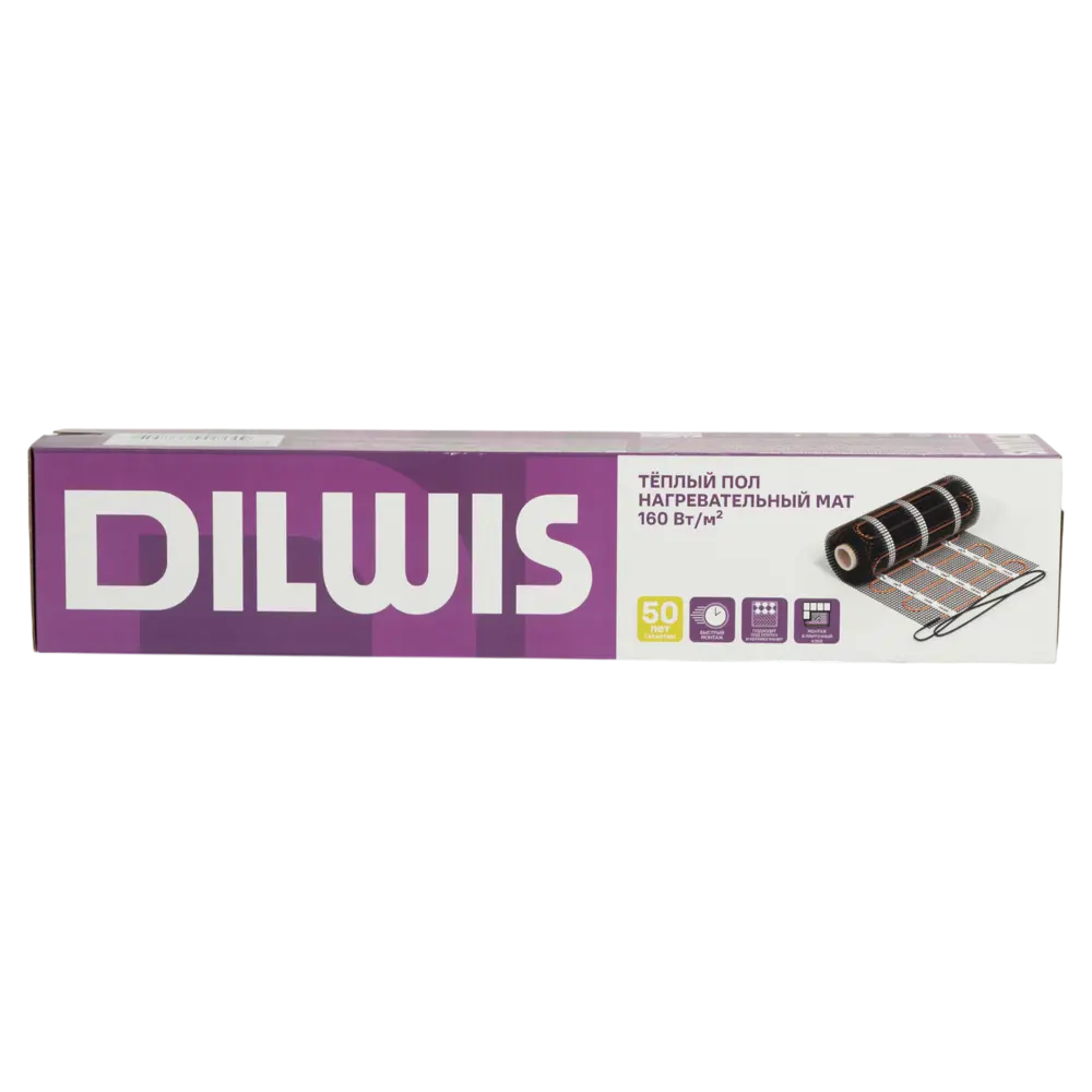 Нагревательный мат для теплого пола DILWIS 0.5 м2 80 Вт 89398457 STLM-2106347  - Вид №3