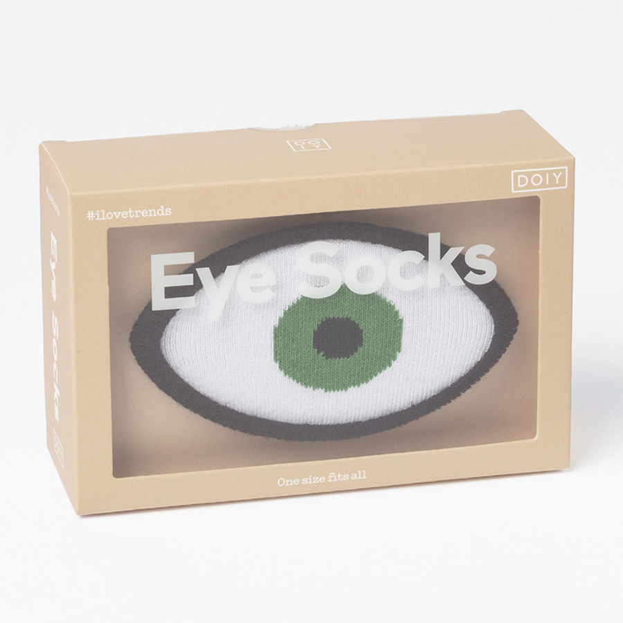 DYEYESOGR Носки eye, зеленые Doiy  - Вид №5