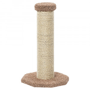 УТ0008732 Когтеточка для кошек ковролиновая Столбик мощный ПУШОК