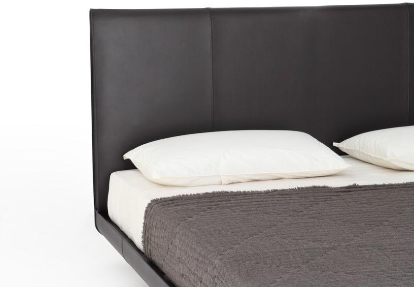 Porro Кровать двуспальная в коже с высоким изголовьем sun-id-1515943 - Вид №3