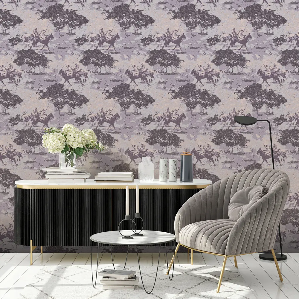 Обои флизелиновые Euro Decor Polo серые 1.06 м ED7131-20 88475818 STLM-2206337 - Вид №2