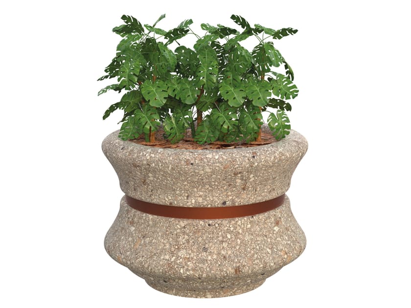 Круглый бетонный плантатор Lazzari GINEVRA ARCH-00119928