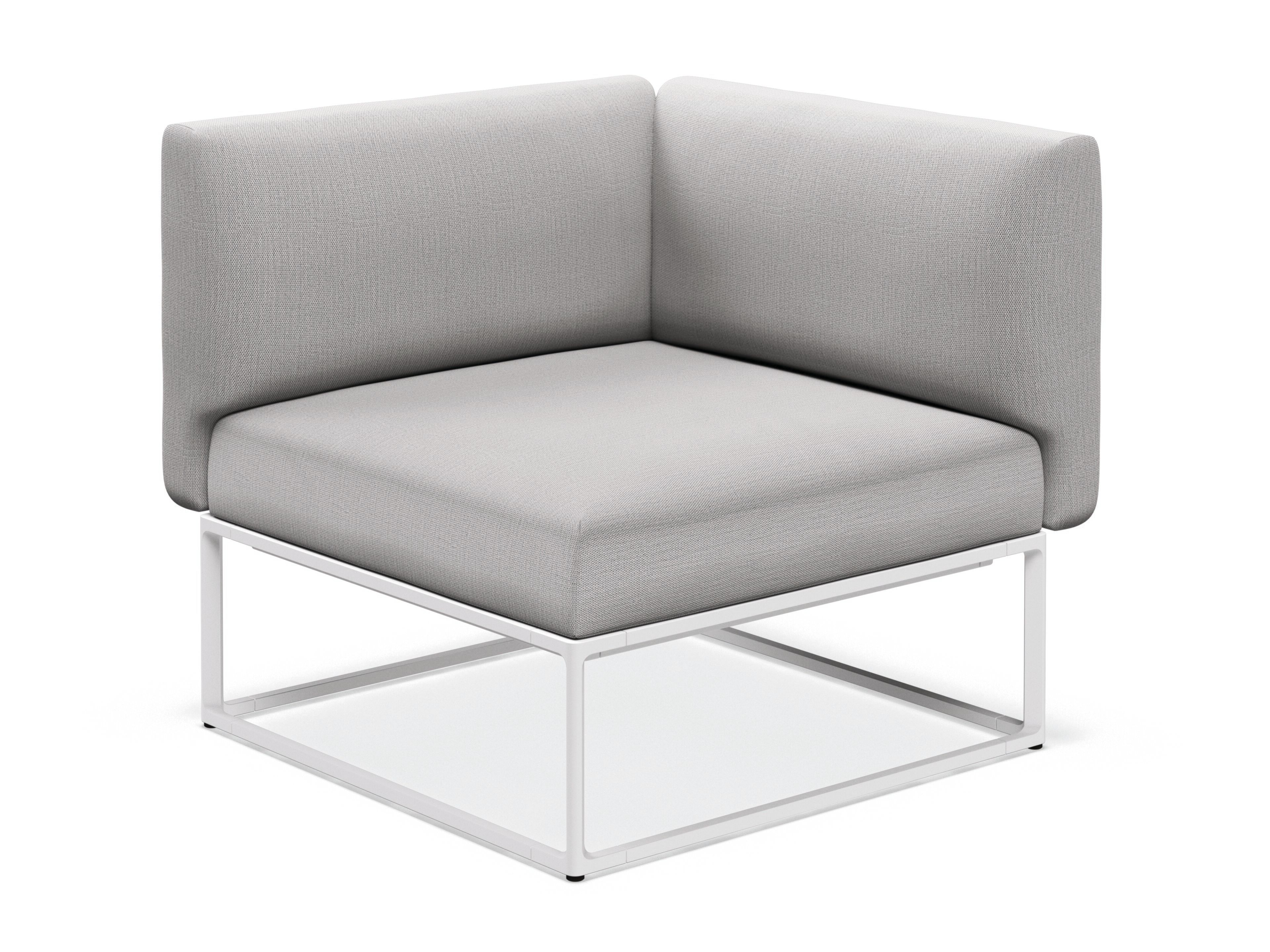 Угловое садовое кресло из ткани Gloster Майя ARCH-00051219