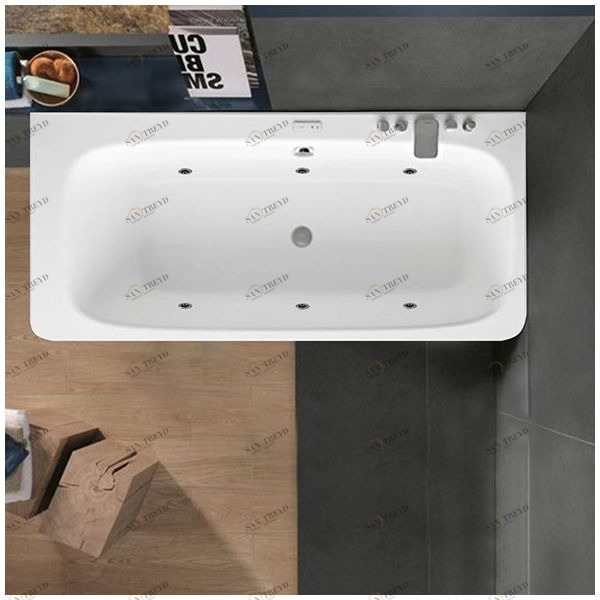 Ванна Gruppo tressee Suri 170 STD-V2777-DX белая с гидромассажем прямоугольная правая Gruppo Treesse STDV2777DX