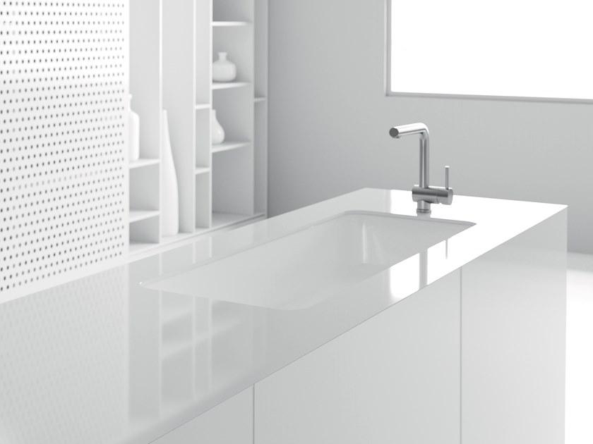 Встроенная раковина под столешницу овальная Galassia Kitchen sun-id-1383212 - Вид №1