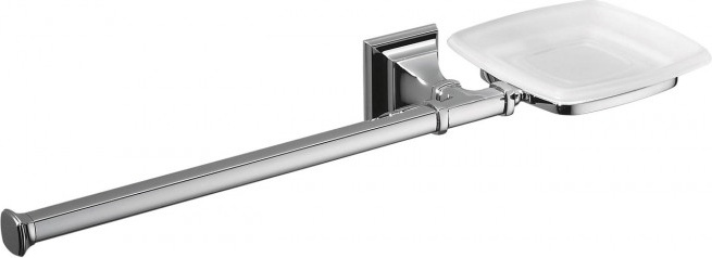 B3274 SX CR Мыльница с полотенцедержателем (хром) COLOMBO PORTOFINO Colombo Design