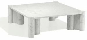 KNOLL Квадратный мраморный журнальный столик