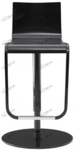 Ligne Roset Регулируемый по высоте табурет из стали и дерева с подставкой для ног  10262865-10262866 