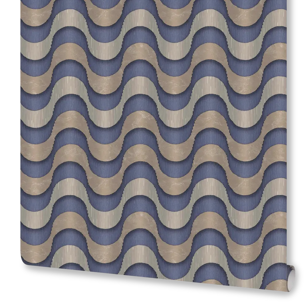 ОБОИ 1,06Х10М ФЛИЗ FLOW СИН OR8022-20 ORNAMY STLM-2064434