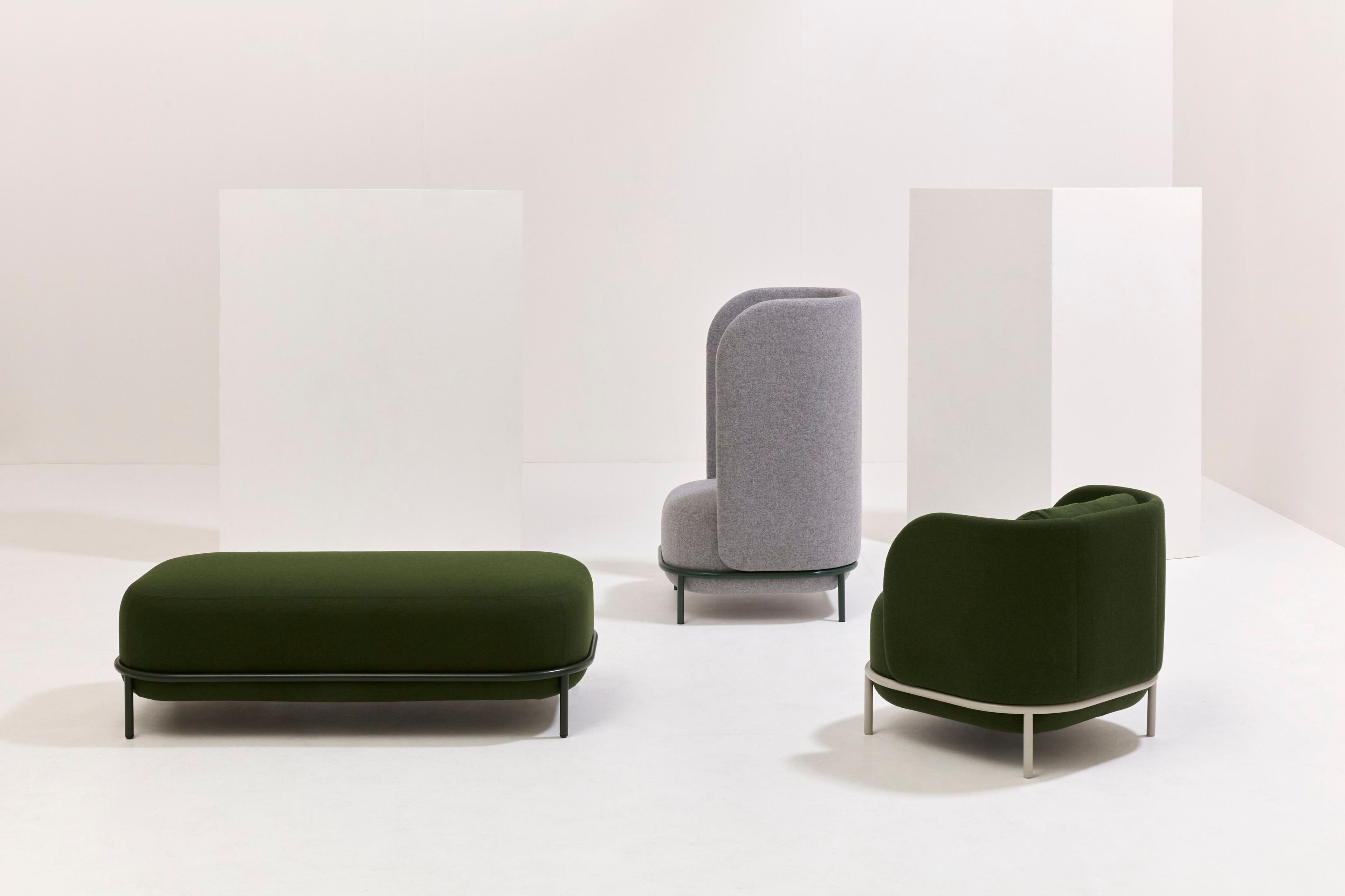 Металлическое кресло с подлокотниками Billiani Bold ARCH-00140836