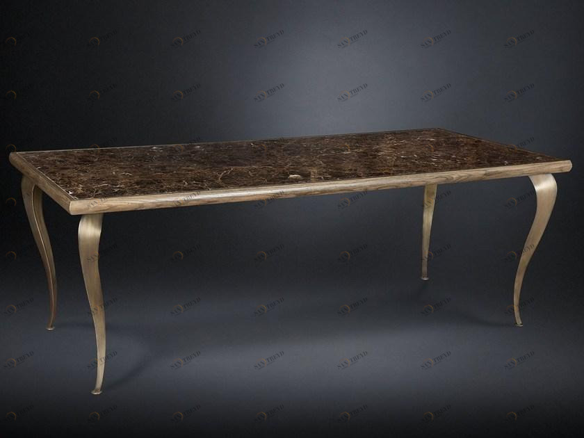 VGnewtrend Прямоугольный обеденный стол из мрамора  7511854.72 
