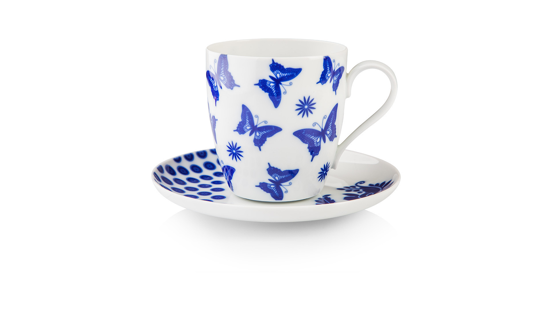 10642183 Sieger by Furstenberg Тет-а-тет чайный Sieger by Furstenberg "Комната чудес" на 2 персоны 8 предметов Фарфор  - Вид №4