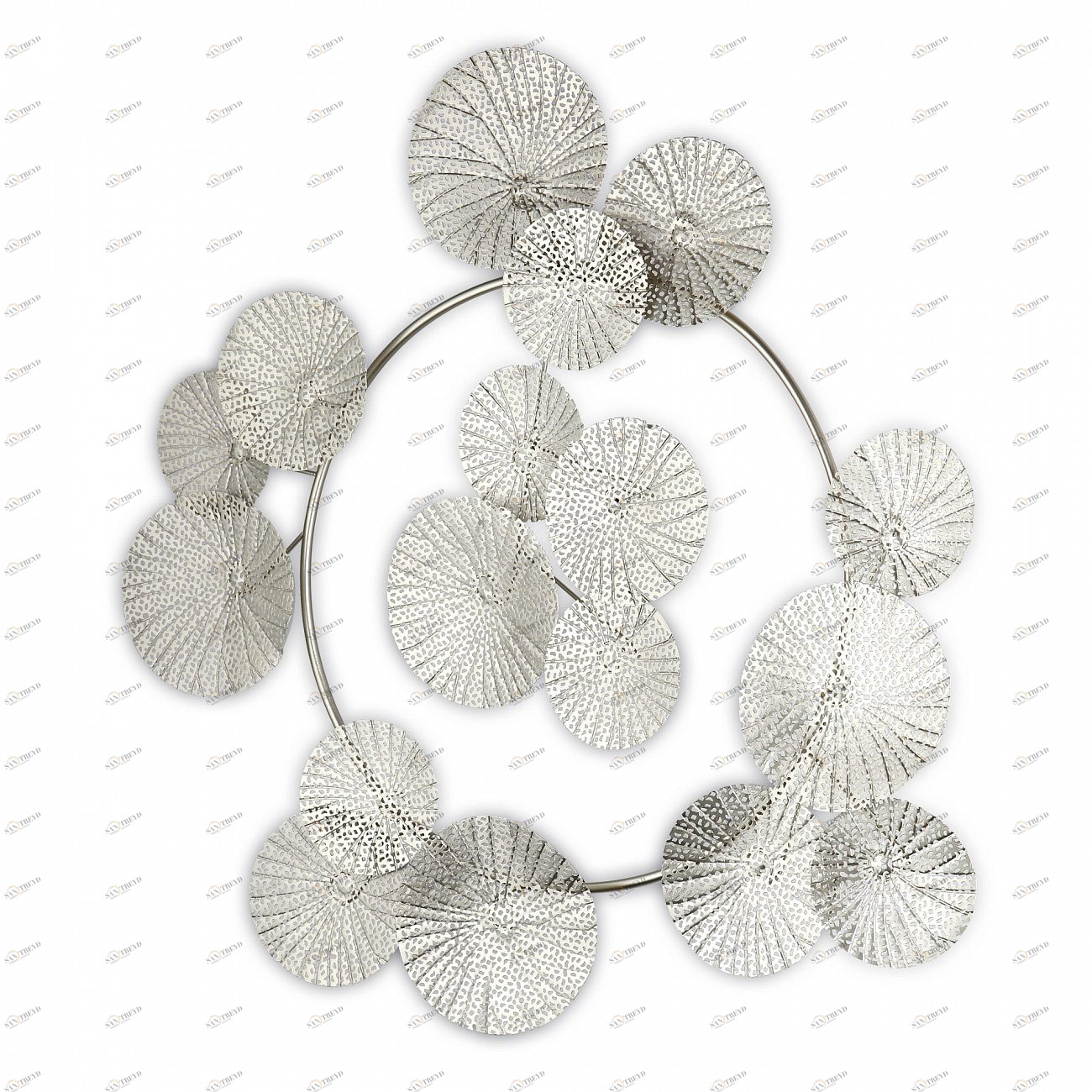 Панно декоративное металлическое 76х70 серебро Tomas Stern TOMAS STERN  00-3872590 Серебро 