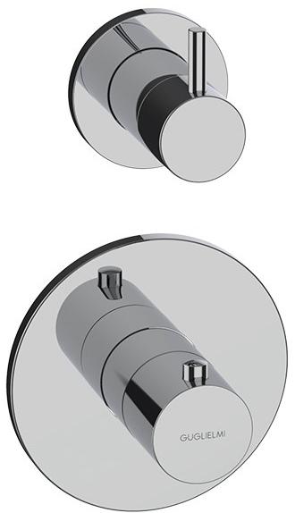 GUGLIELMI Смеситель для душа встраиваемый термостатический на 2 отверстия Sprint Fiin00970 - Вид №1