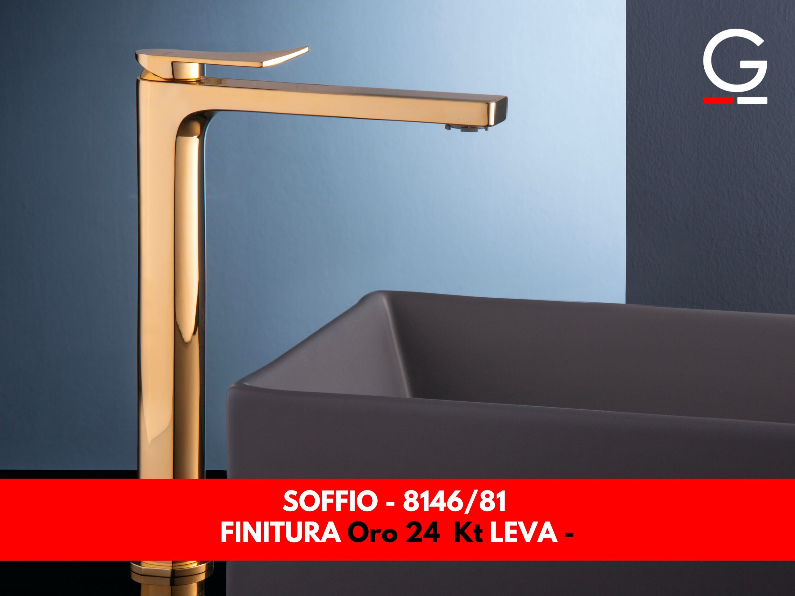 Смеситель для раковины с высоким верхом GATTONI Puff ARCH-00103223 - Вид №1