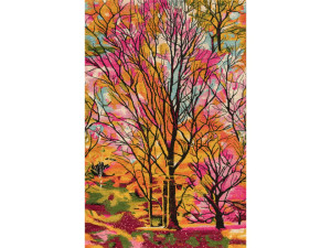 Прямоугольный шерстяной ковер