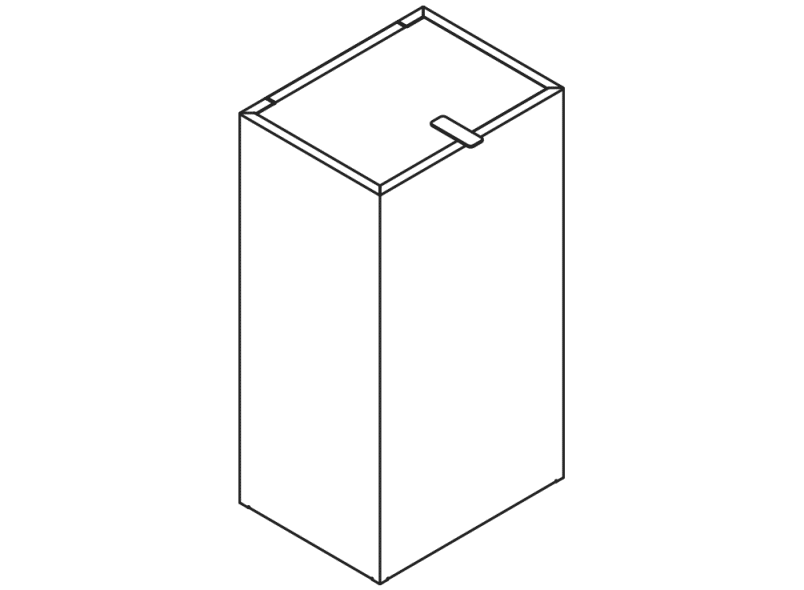 900.05.00460 корзина для бумаг HEWI System 900 - Вид №5