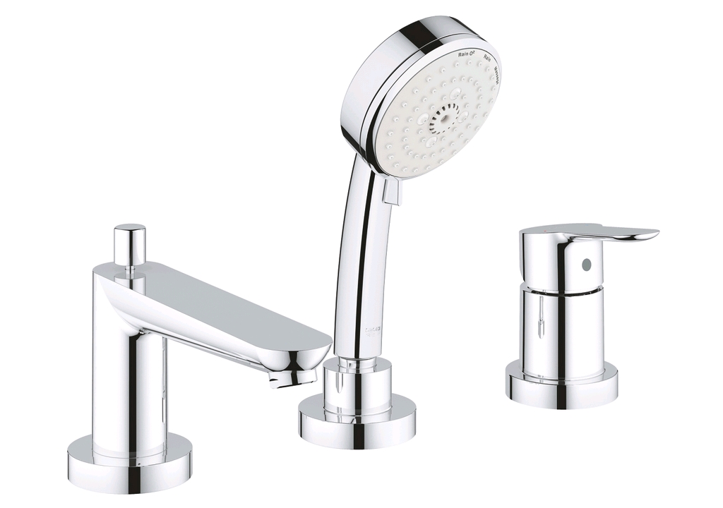 Акриловая ванна Aquanet Grenada 180x90 (каркас + смеситель Grohe BauEdge 2511700A) 002039730014017500240613 - Вид №9
