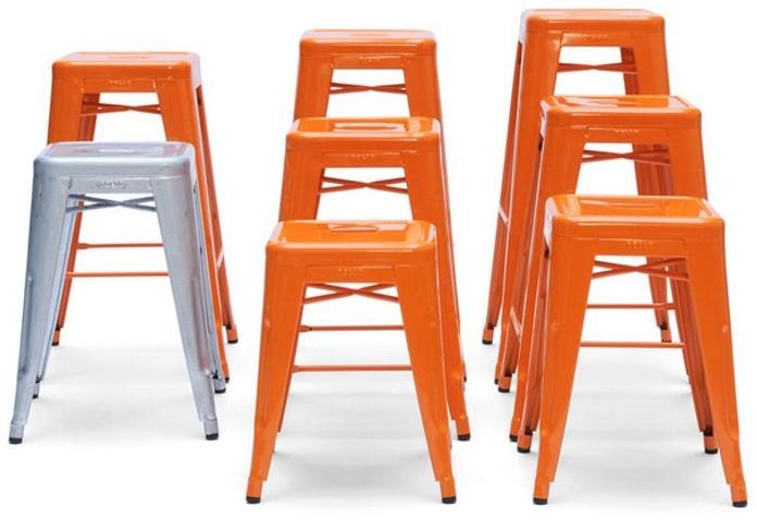 Tolix Табурет садовый металлический H sun-id-1396831 - Вид №2