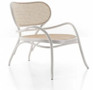 Wiener GTV Design Кресло из бука и соломы с подлокотниками