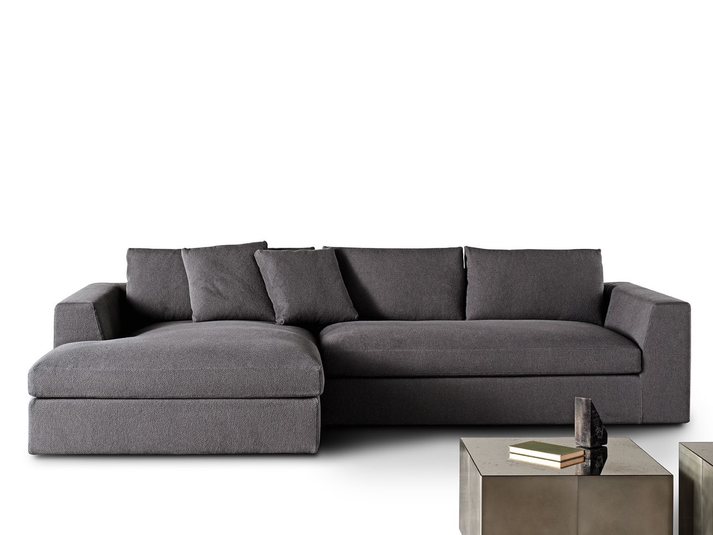 Съемный модульный диван из ткани Meridiani ARCH-00037070 - Вид №1