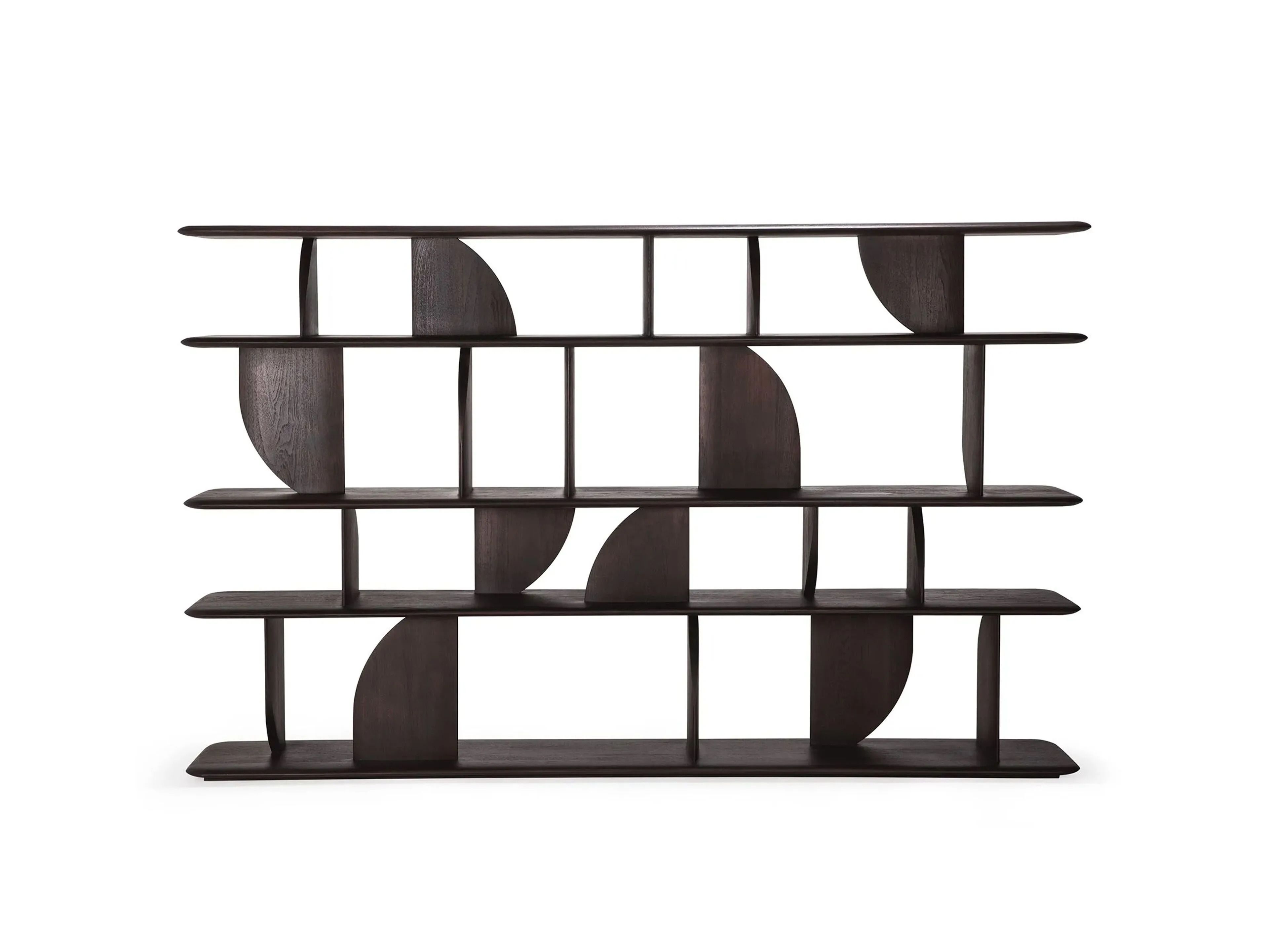 Книжный шкаф из тикового дерева Ethnicraft Geometric ARCH-00122784 - Вид №12