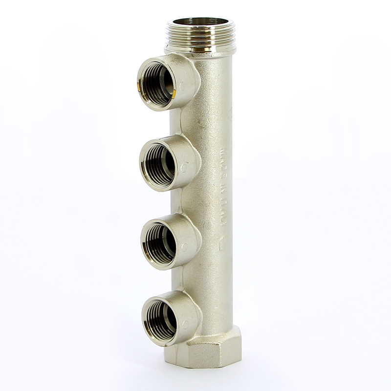 Коллектор НВ 1" никелированный ITAP 4 выхода 1/2"В 38мм 45014