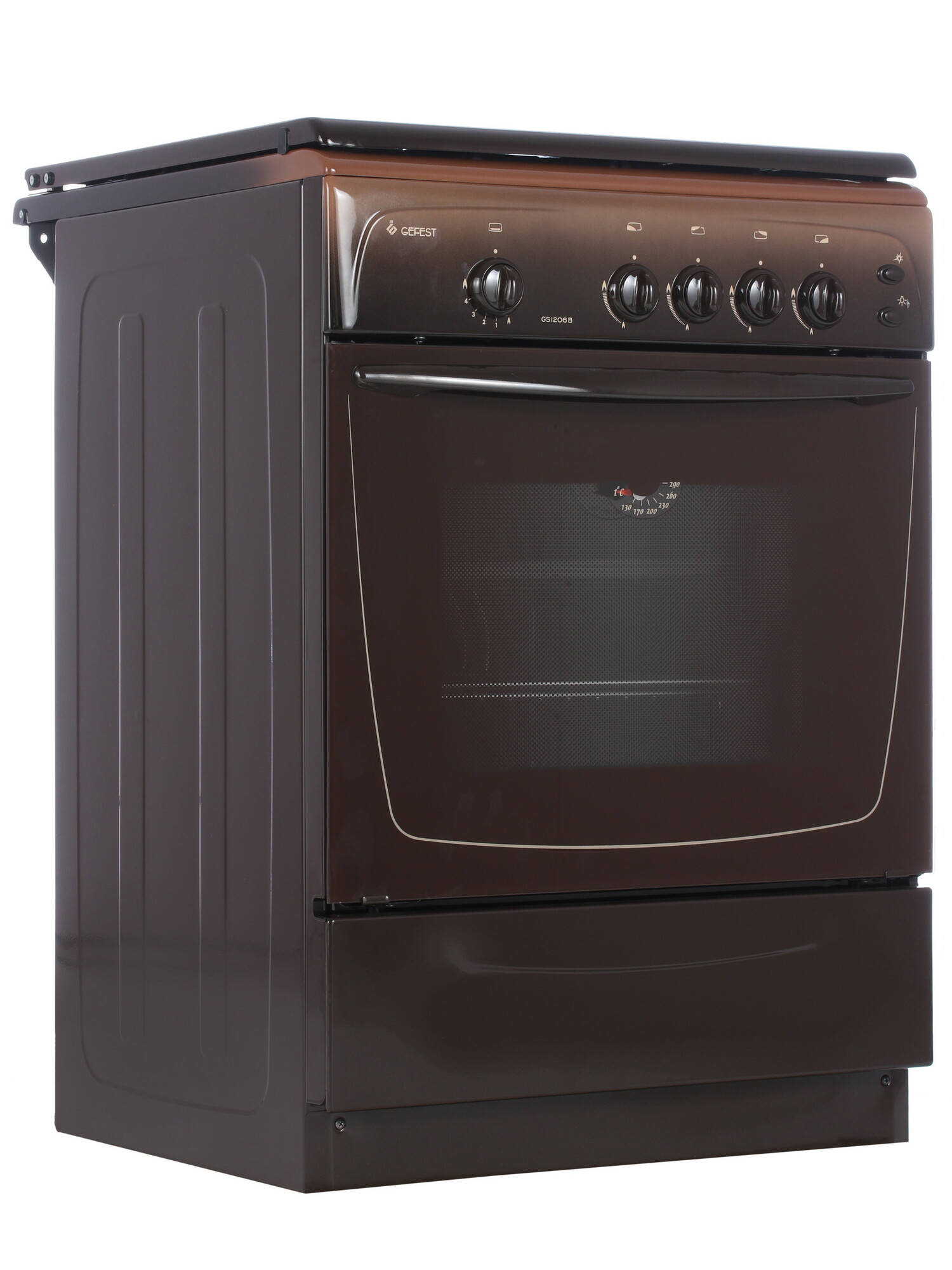 1247913 Газовая плита Gefest GS 1206 B коричневый STDN-0032337 - Вид №1