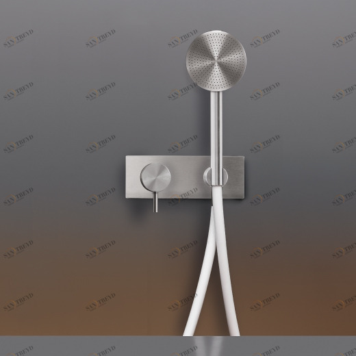 Настенный смеситель набор для ванной / душем с круглый ручного душа диаметром 80 м т </ р > MIL84H CEADESIGN 