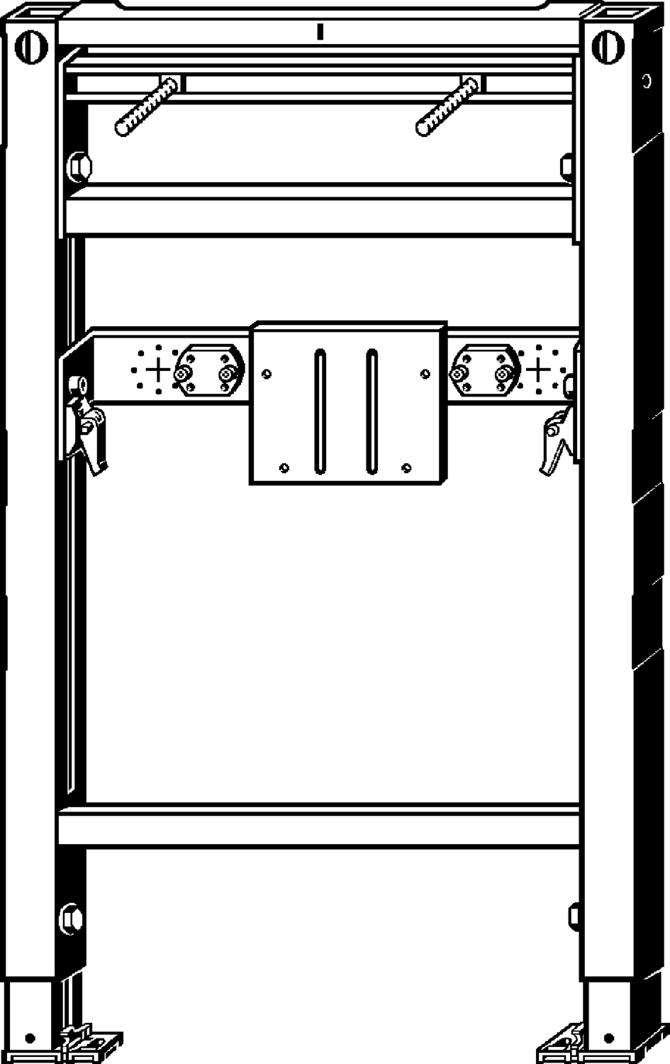 Системная техника  Prevista Dry  Элементы для умывальников VIEGA 776 251 Модель 8536.31 Santreyd  - Вид №1