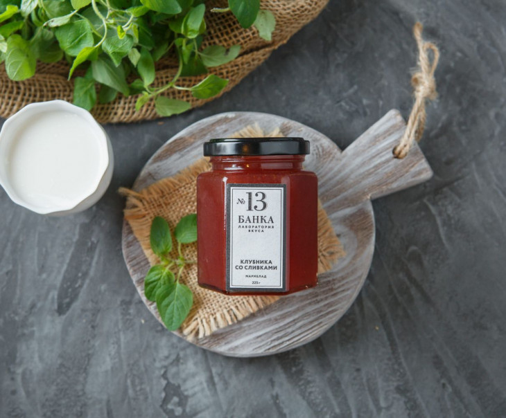 3568 Мармелад "Клубника со сливками" Вкусляндия 