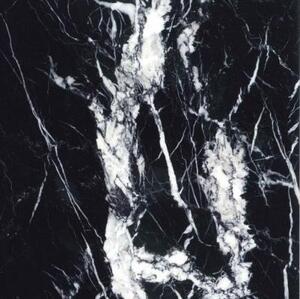 Пробка Corksribas E-Cork Exclusive Stones Black Marble (Гладкая) 600х450 мм.