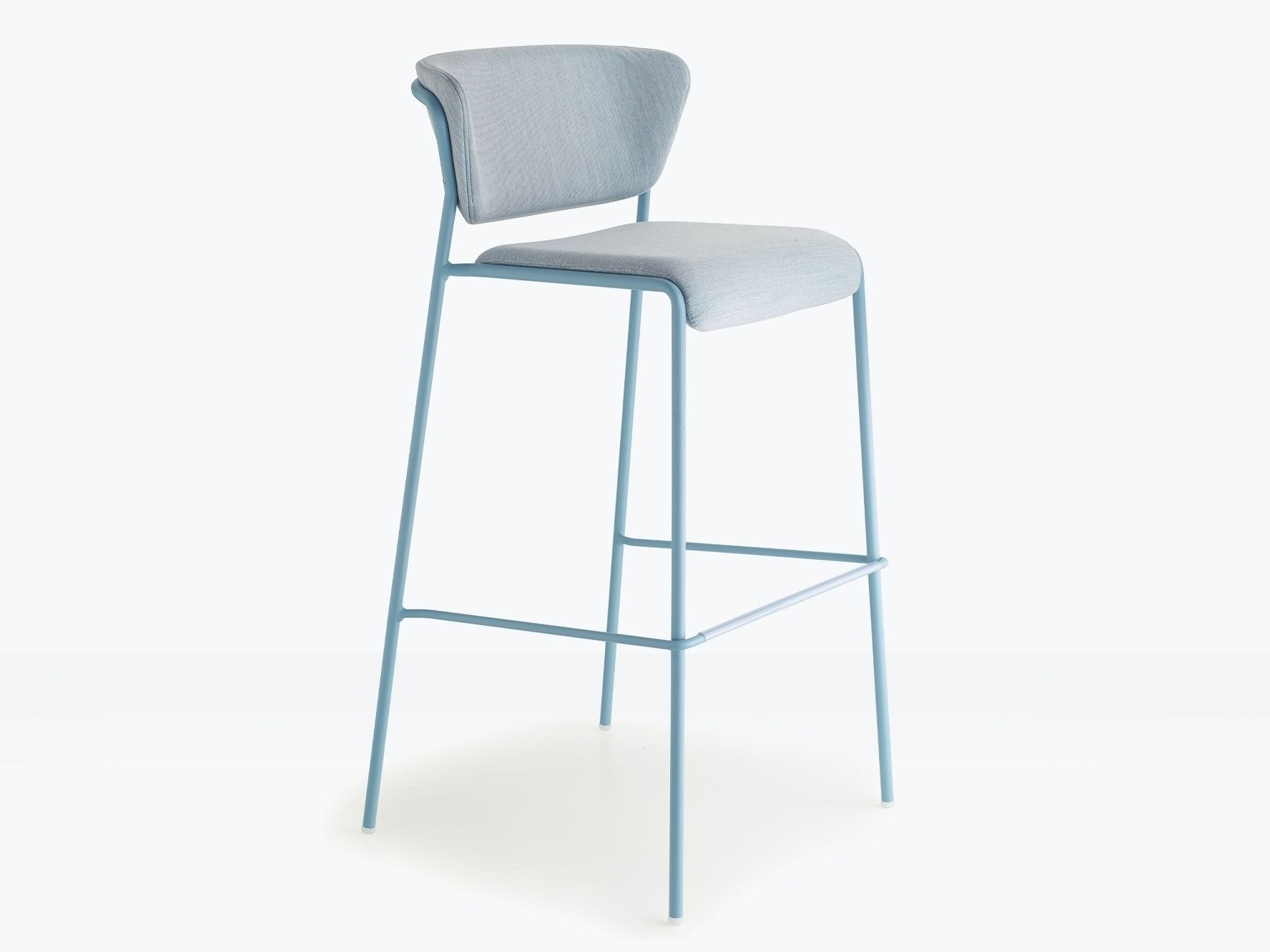 Ткань открытый высокий стул S-CAB Лиза ARCH-00088852