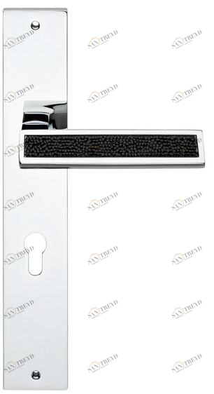 LINEA CALI' Ручка в современном стиле с кристаллами Swarovski® на пластине Riflesso rocks sun-id-1411039