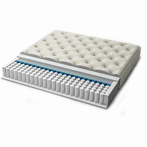 Матрас с независимым пружинным блоком 200x200 Duo Star BELABEDDING  255926 Белый