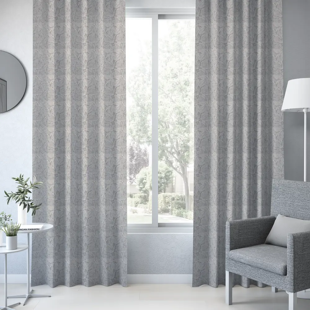 Штора на ленте Evita 160x280 см цвет коричневый 83407072 STLM-2197449 INSPIRE  - Вид №3