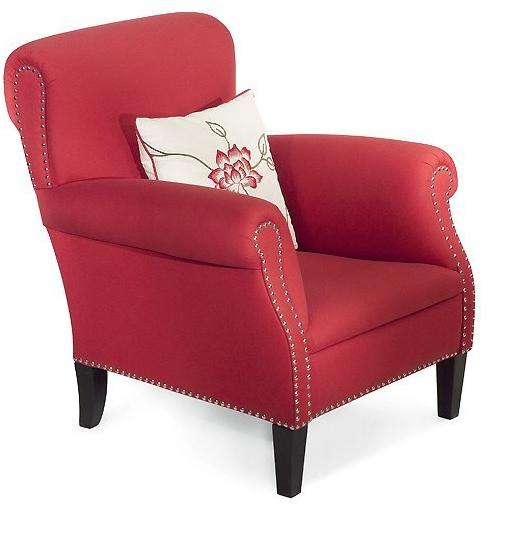 MARIONI Кресло с обивкой из ткани с подлокотниками Begonia I0018 - Вид №3