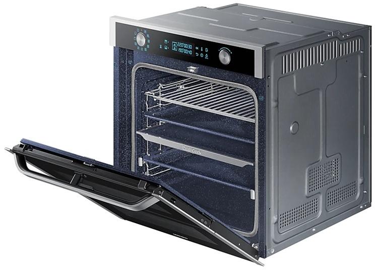 Samsung Home Appliances Двойная электрическая многофункциональная духовка класса а +  Nv75n7677rs  - Вид №4