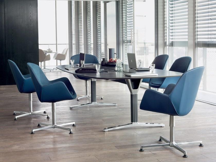 Wiesner-Hager Стул для конференций с 4-мя спицами и подлокотниками Pulse 6270 - Вид №2