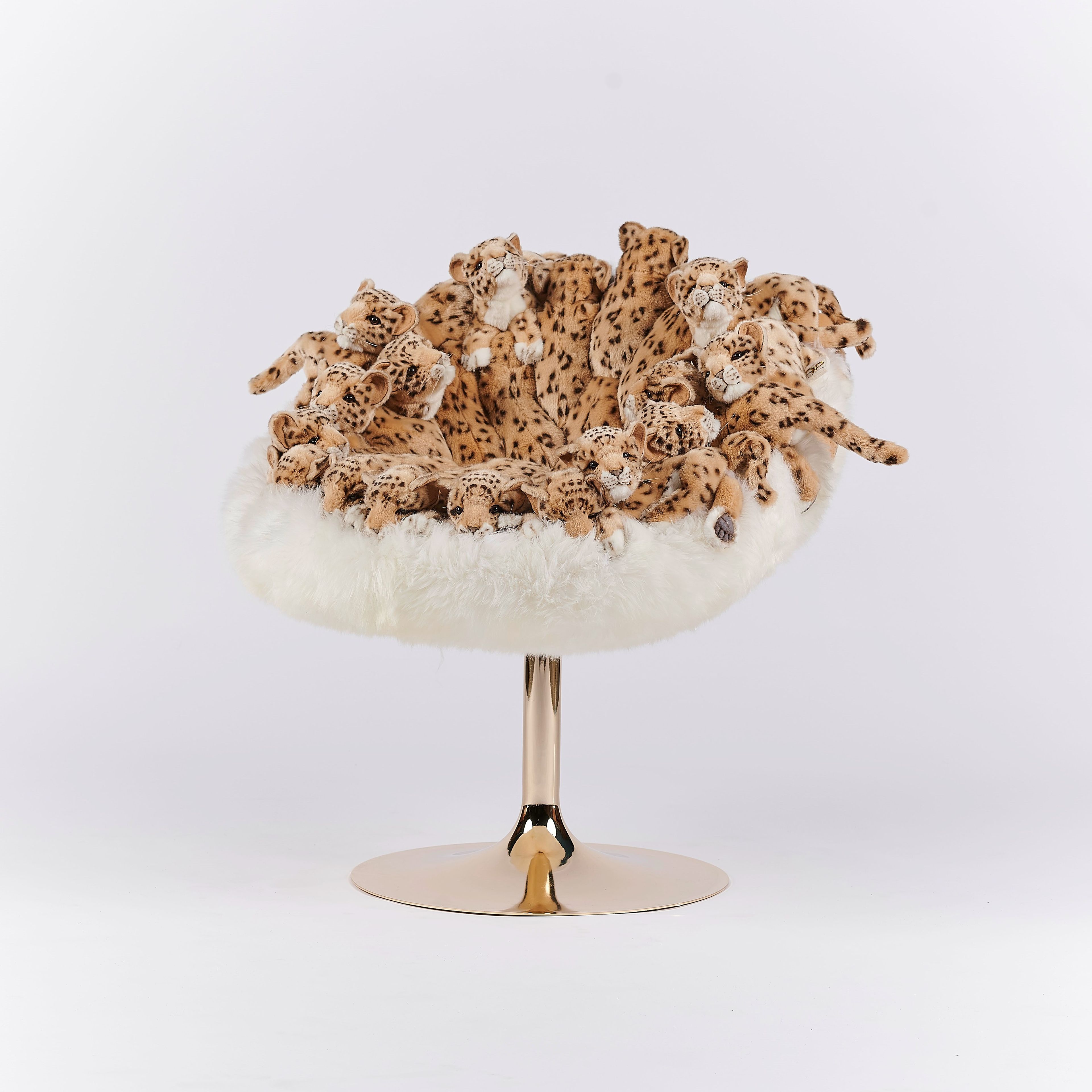 Стул из полиэстера APCOLLECTION Leo ARCH-00127524 - Вид №2