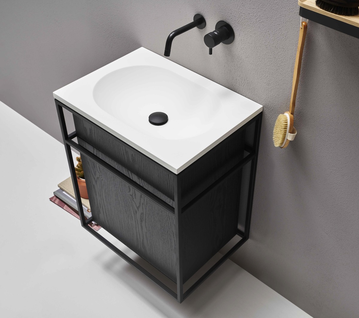 Ex.T Frame Настенный умывальник comp_gm1-ss-cs - Вид №2