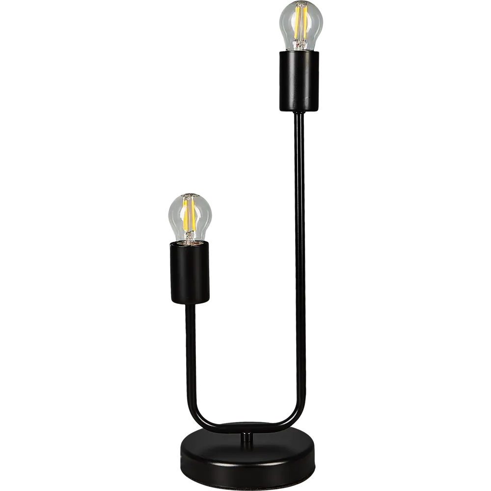 КЛЮЧНИК Настольная лампа «Гольфстрим» - минималистичный светильник с двумя плафонами 86763009 STLM-0071455 - Вид №2