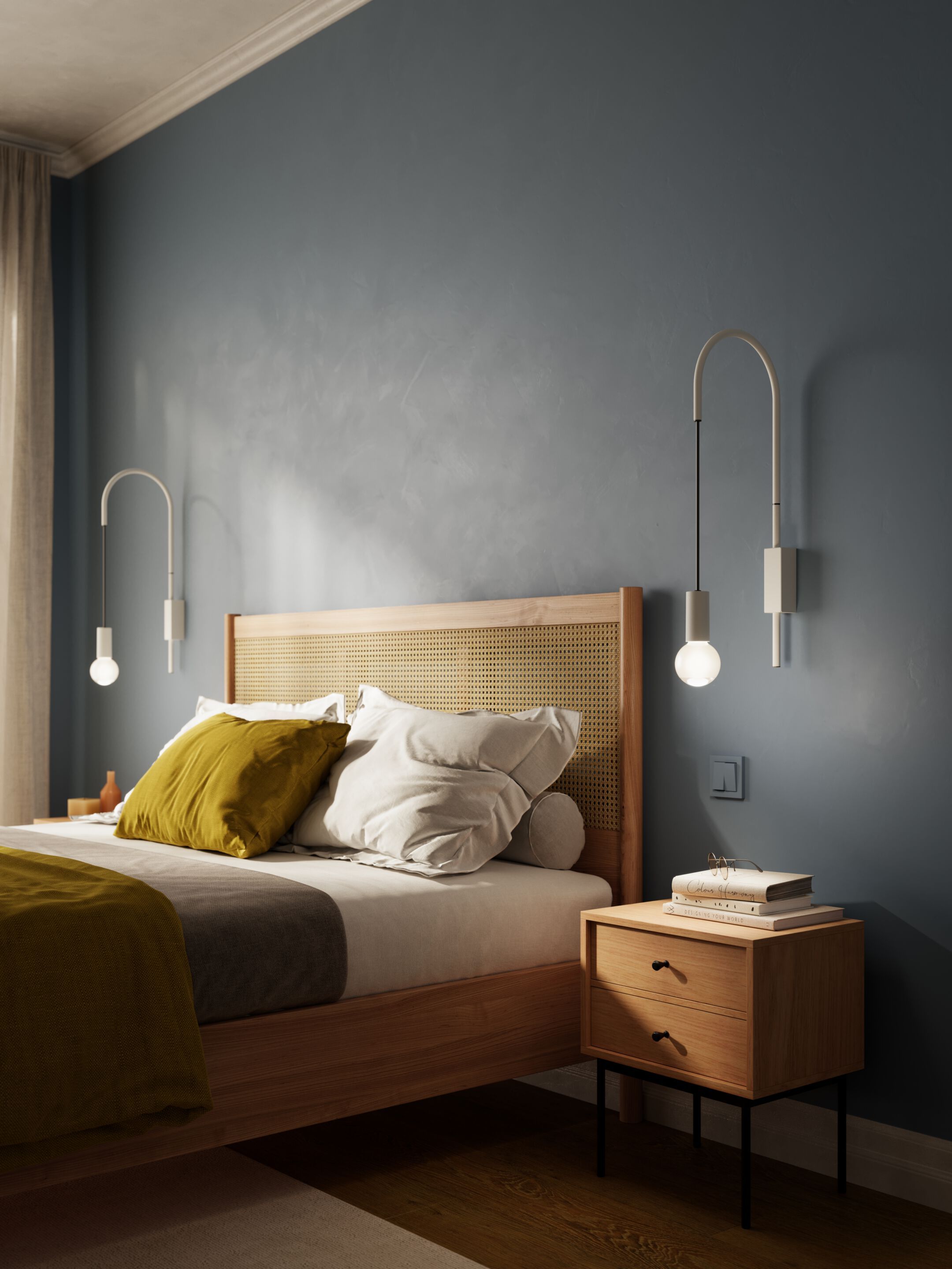 Металлический настенный светильник Zafferano провод ARCH-00032418 - Вид №2