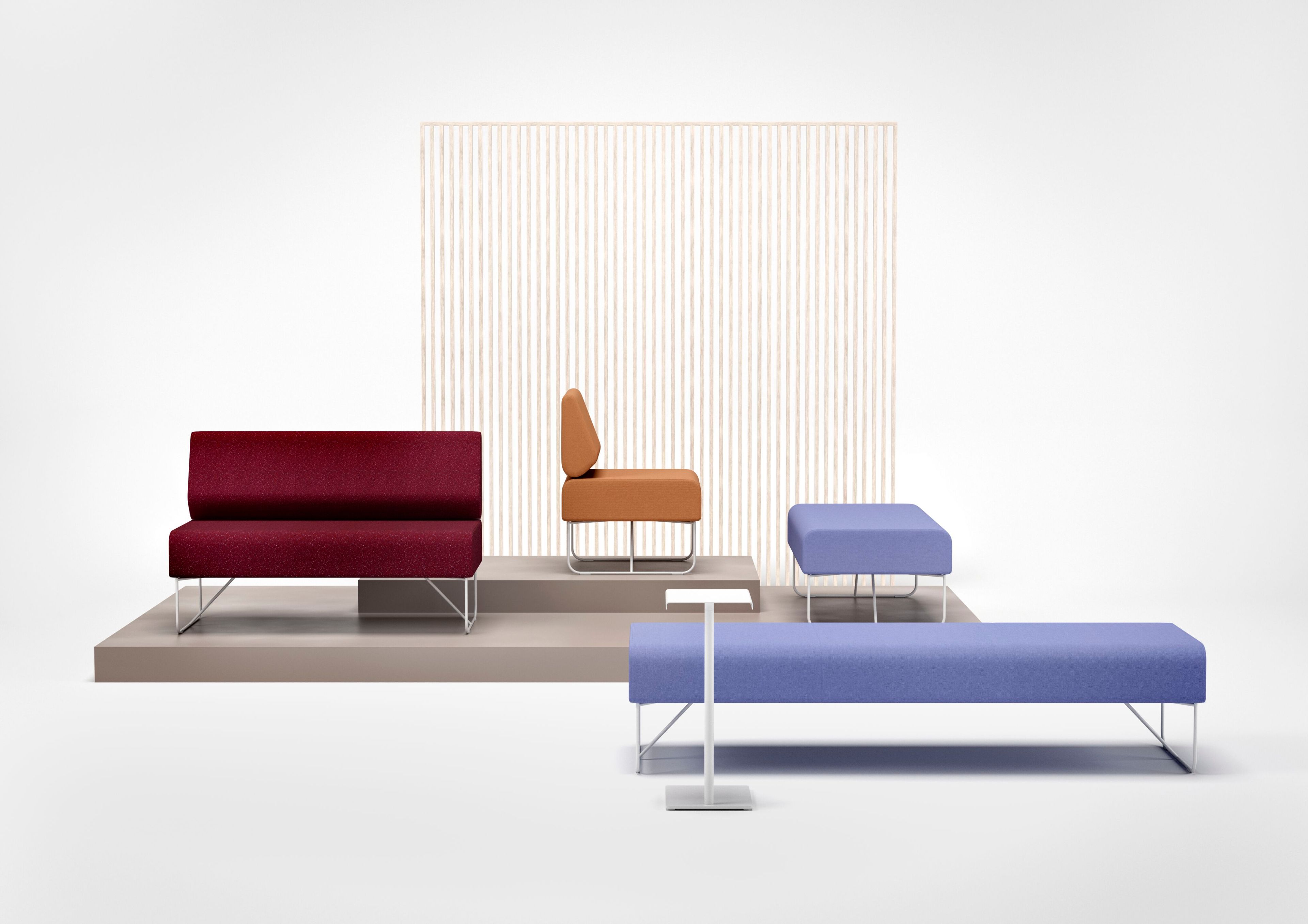 Скамейка из ткани Cascando Team ARCH-00084267 - Вид №1