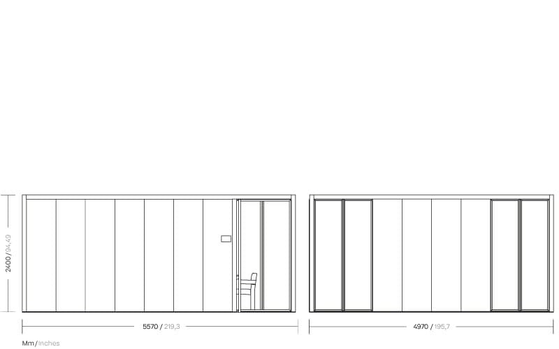Акустическая офисная кабина со встроенным освещением Kettal Pavilion O ARCH-00055975 - Вид №23