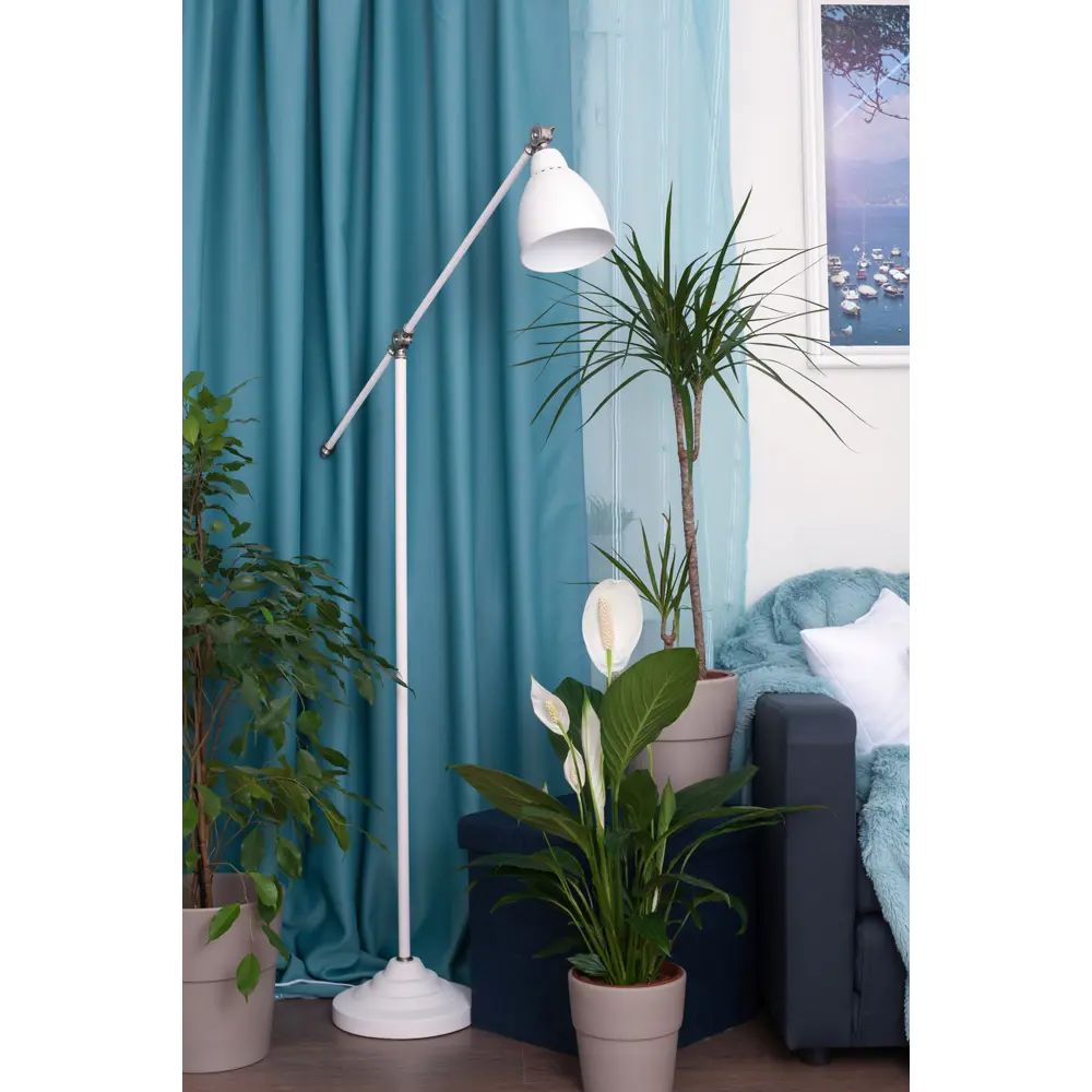 Торшер Braccio 1xE27x60 Вт цвет белый матовый 18638993 STLM-2182357 Arte Lamp  - Вид №11