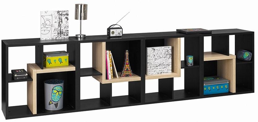 GAUTIER Модульный открытый книжный шкаф из меламина Urban 1a12300 - Вид №3