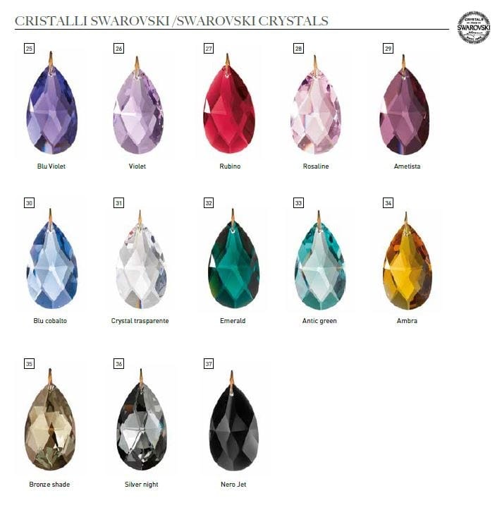 Люстра с кристаллами Swarovski® Euroluce Lampadari Axis System ARCH-00085875 - Вид №4